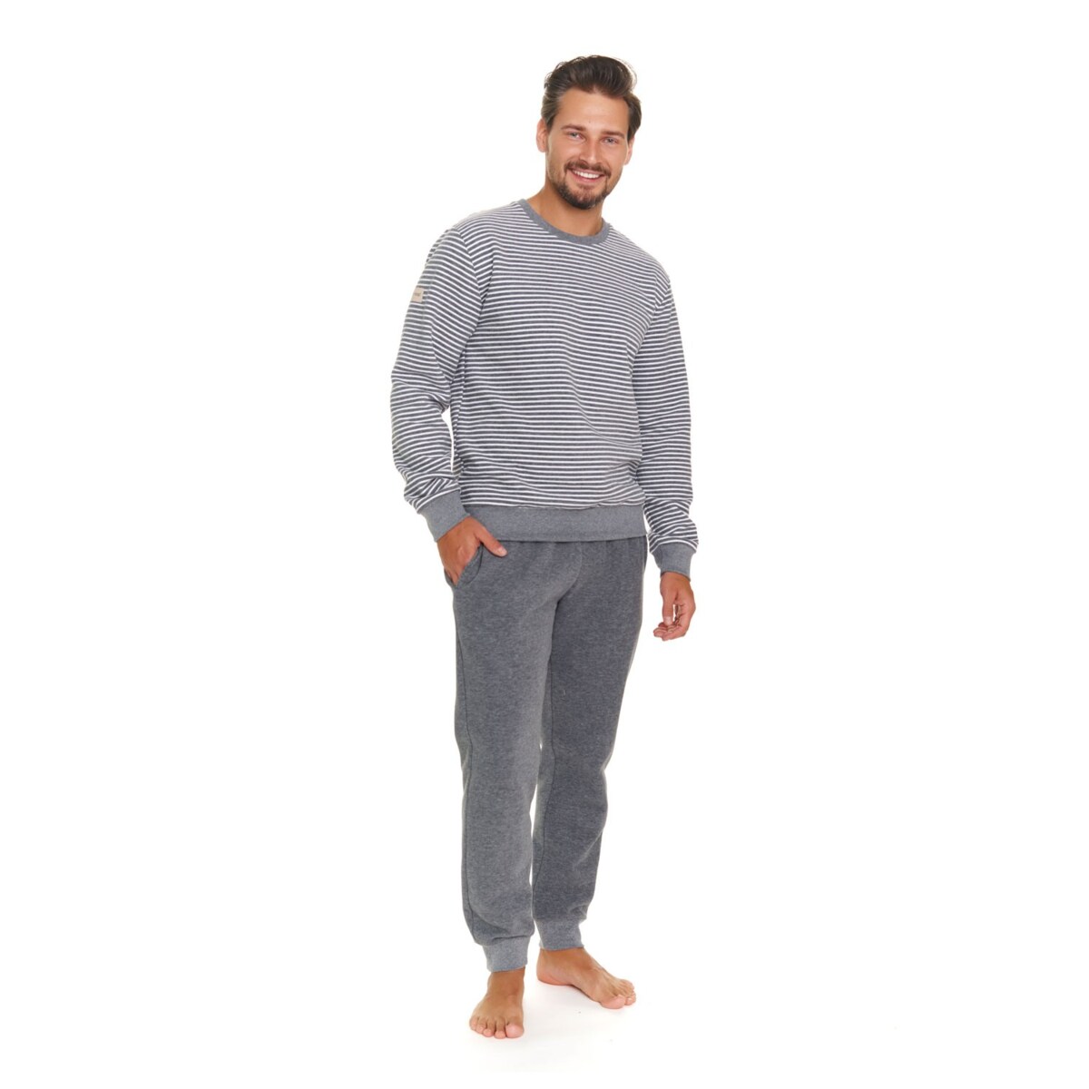 Piżama męska w paseczki
