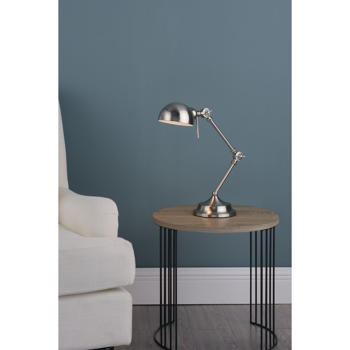 Biurkowa lampa Ranger RAN4046 Dar Lighting regulowana chrom