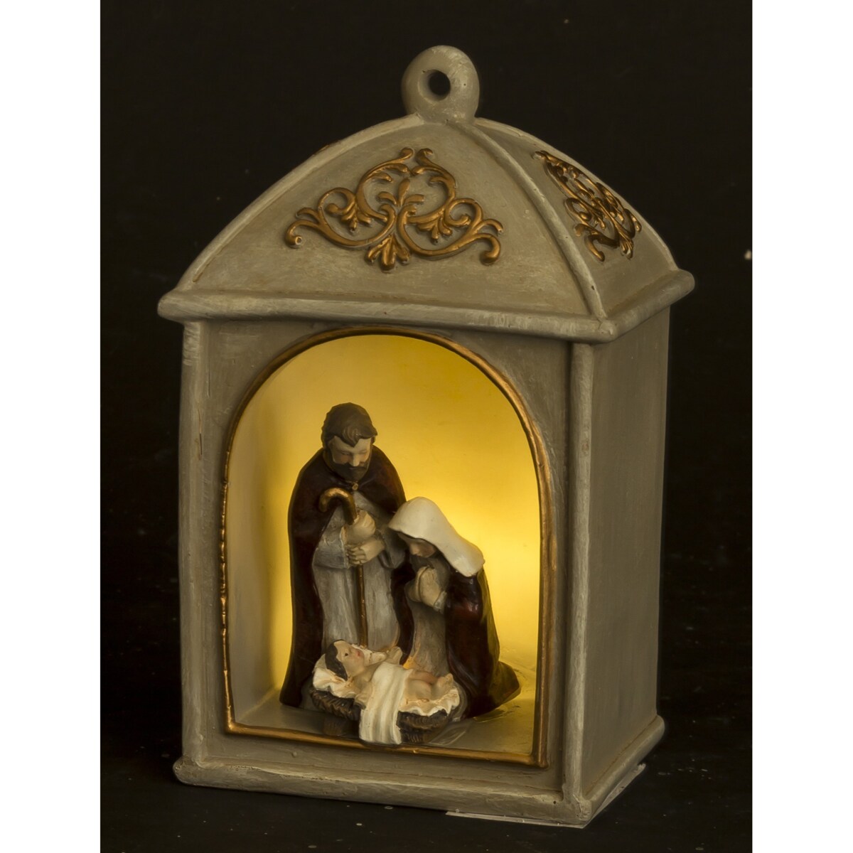 Dekoracja świąteczna 11x7x6 cm KAPLICZKA