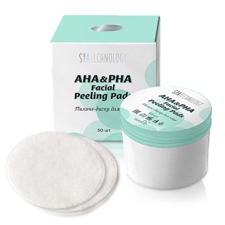 Tiande płatki do peelingu twarzy z kwasami aha i pha 50szt 10263