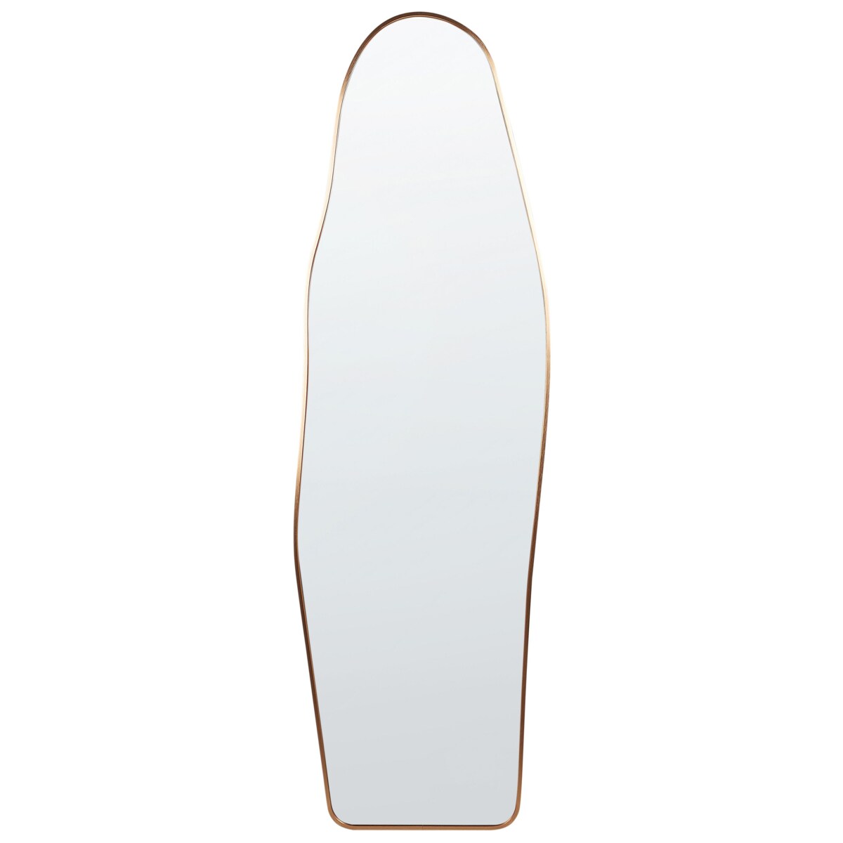 Lustro stojące LARCHE 160 cm Metal Złoty