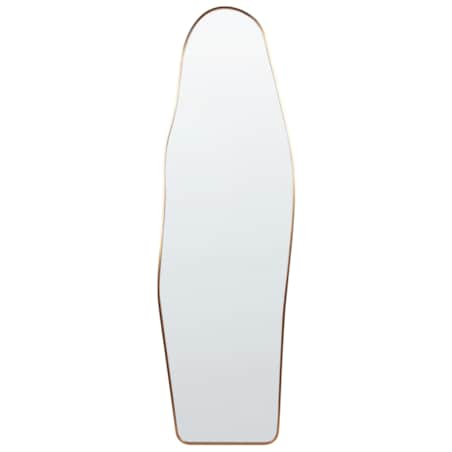 Lustro stojące LARCHE 160 cm Metal Złoty