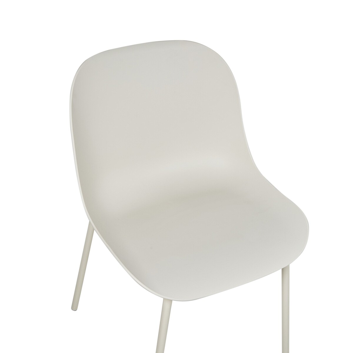 Krzesło do jadalni Zestaw 2 Jasnobeżowy BELOIT