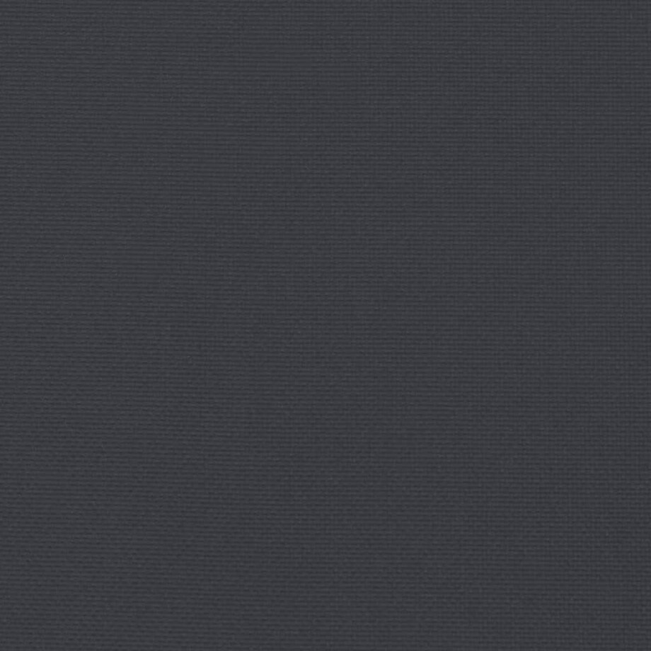 vidaXL Poduszka na ławkę ogrodową, czarna, 180x50x7 cm, tkanina