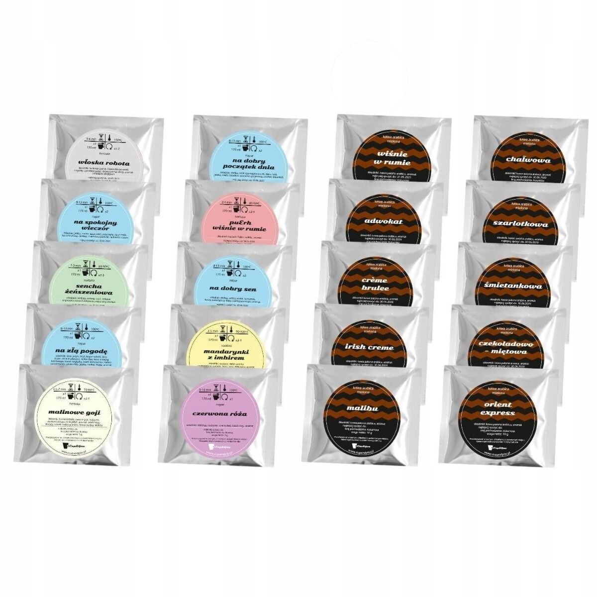 ZESTAW BOX KAWA HERBATA 2 KUBKI PREZENT UPOMINEK NA DZIEŃ BABCI I DZIADKA