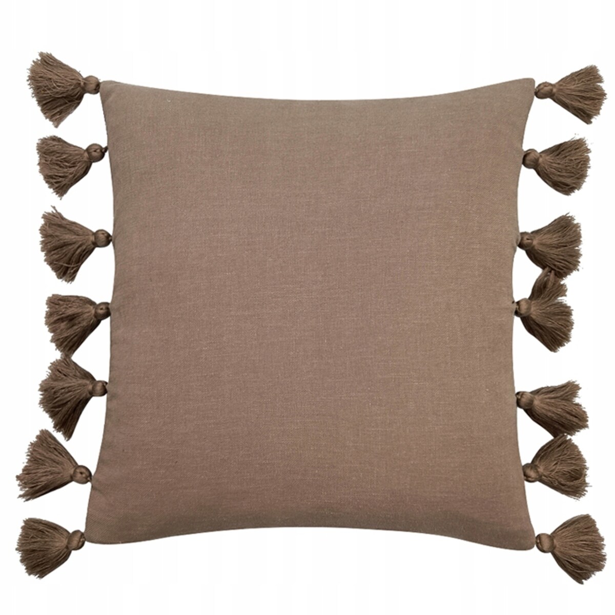 DEKORACYJNA POSZEWKA na poduszkę z naturalnych materiałów STYL BOHO 60x60cm