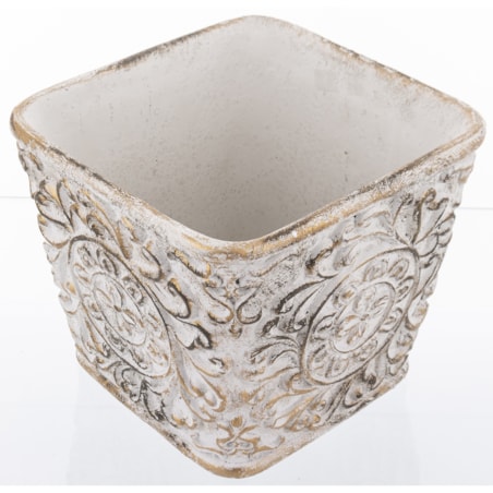 Osłonka cementowa 15x18,5x18,5 cm ANTIC