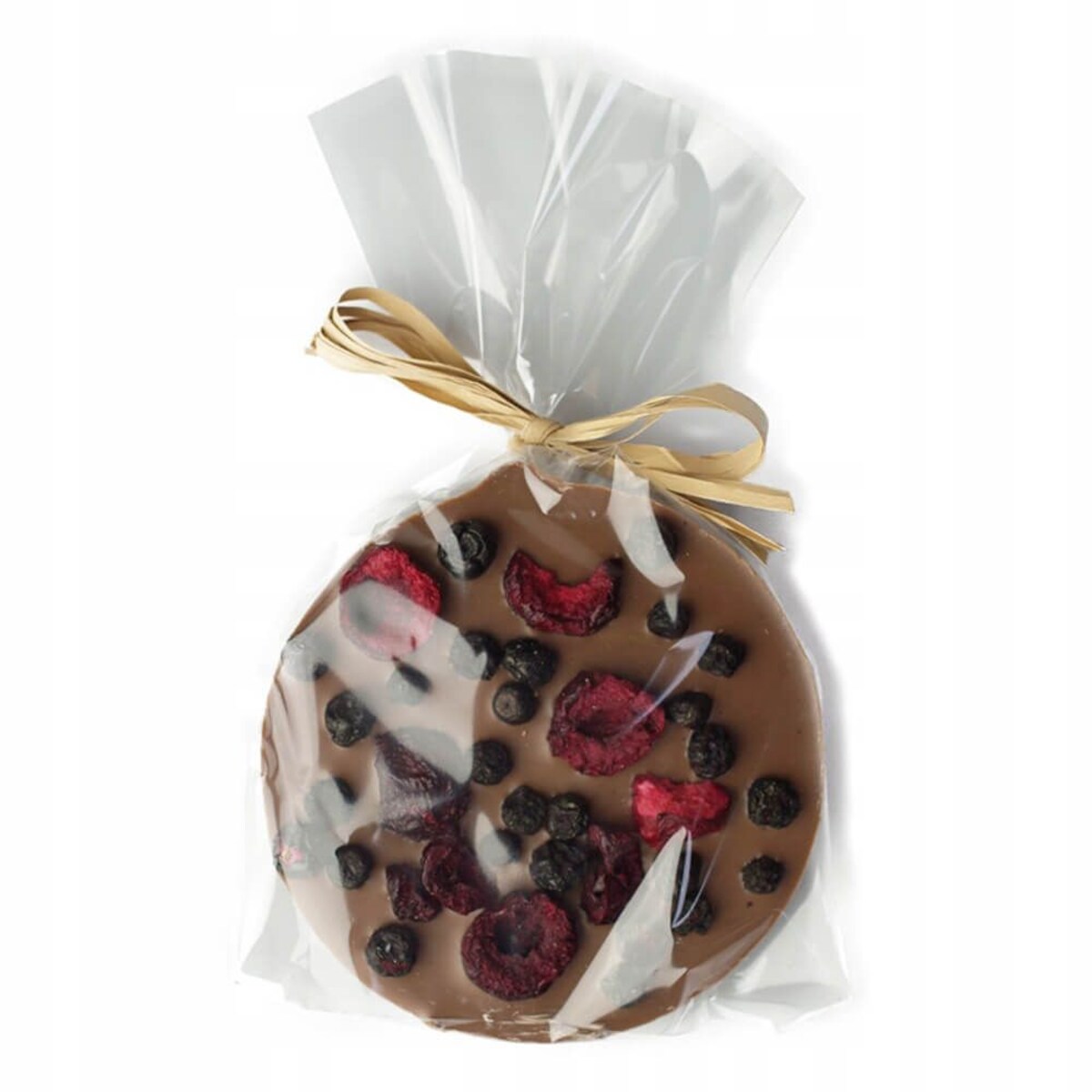 Zestaw prezentowy box "THANK YOU" z herbatami sypanymi kubkiem i czekoladą z owocami - podziękowanie prezent upominek dla kobiety dziewczyny niej