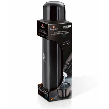 Termos stalowy 1l Berlinger Haus Metallic Line Carbon Pro BH-6404