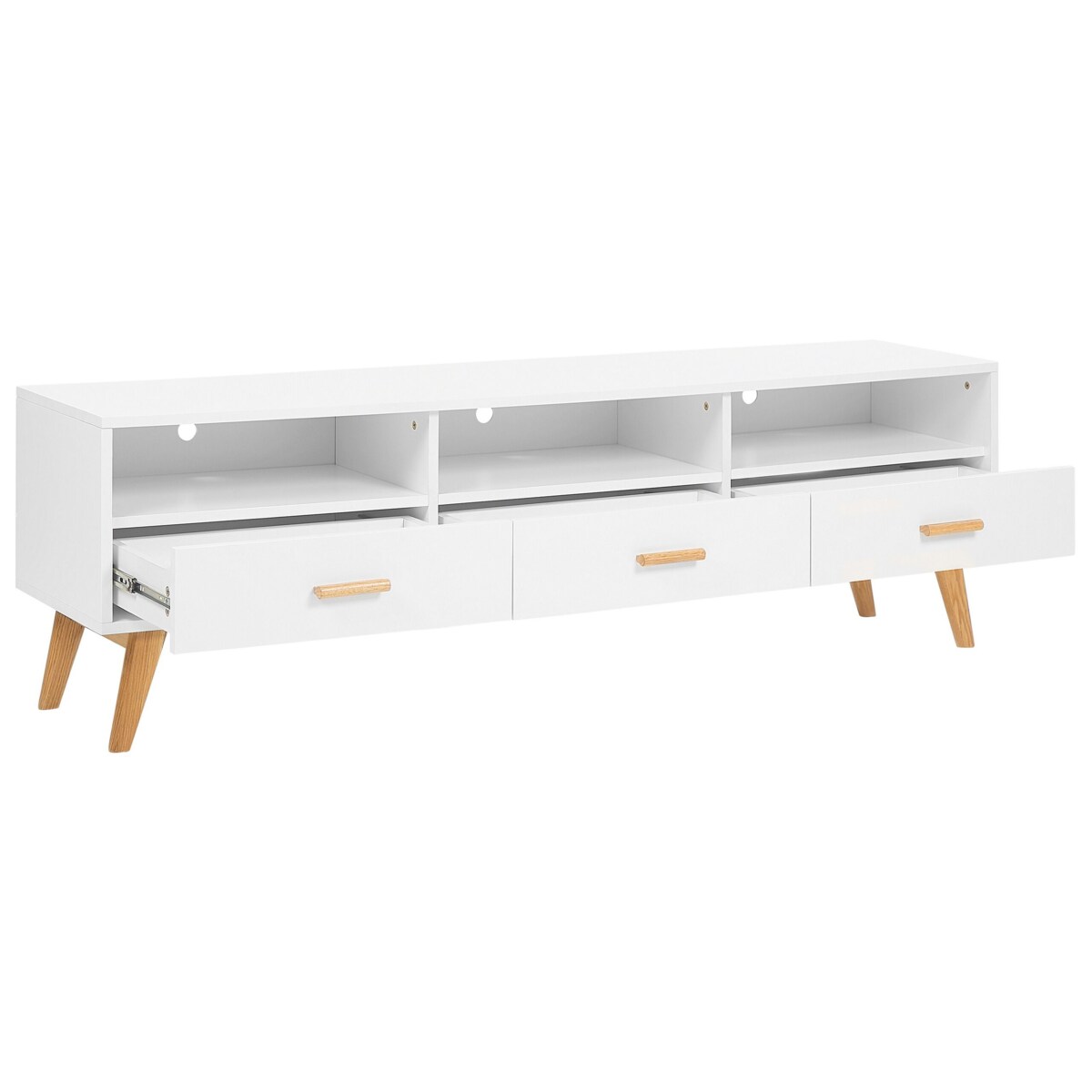 Szafka RTV biała LIBERTY