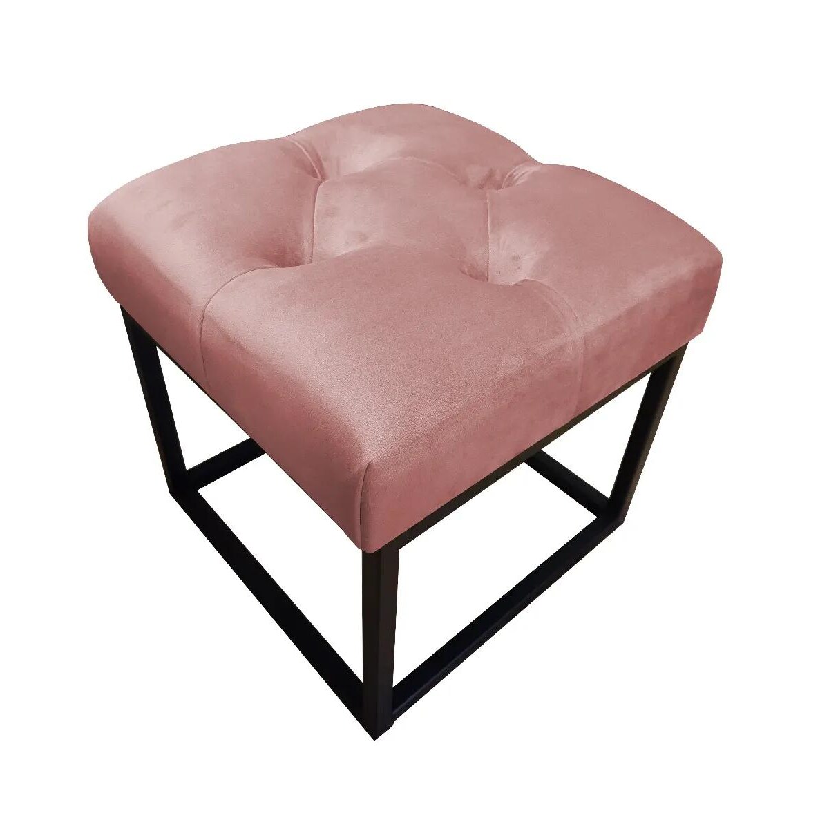 Pufa CHARLIE MG VELVET różowa