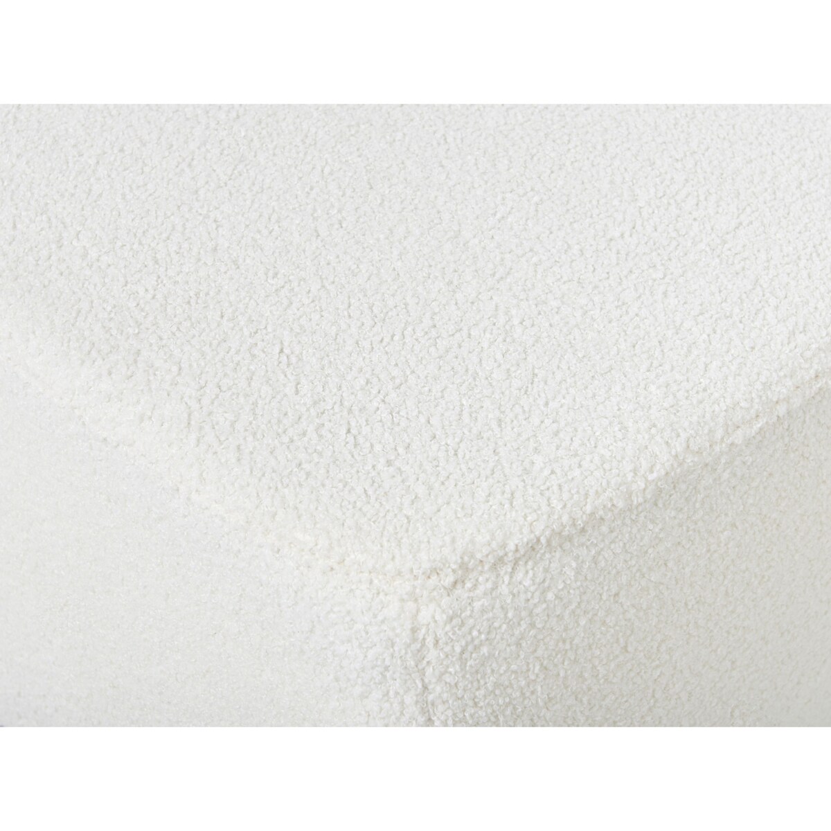 Otomana LUNGO Boucle Biały