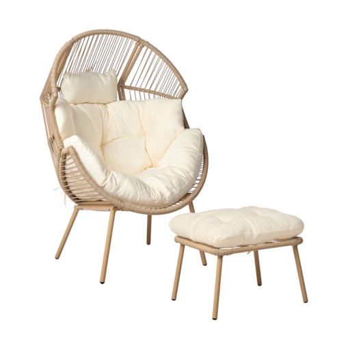 Krzesło ogrodowe Naturalny MURANO