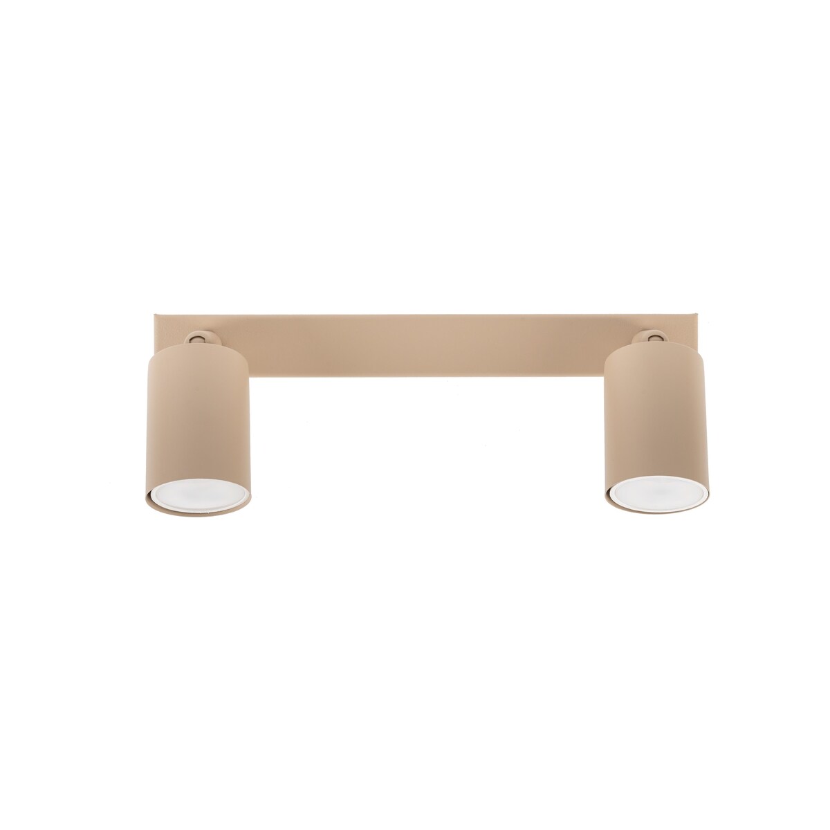 Lampa sufitowa spot TK Lighting NEX SABIA 10628 beżowa 2xGU10 regulowane reflektory metalowa 39 cm