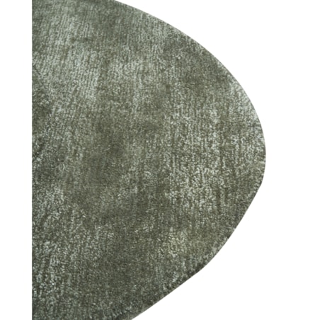 Dywan z wiskozy 160 x 230 cm zielony MASSO