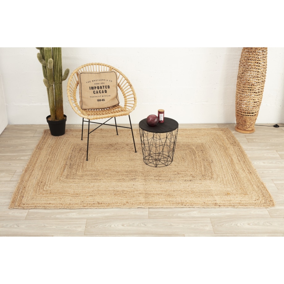 Dywan jutowy naturalny 160x230x1 cm YUTE
