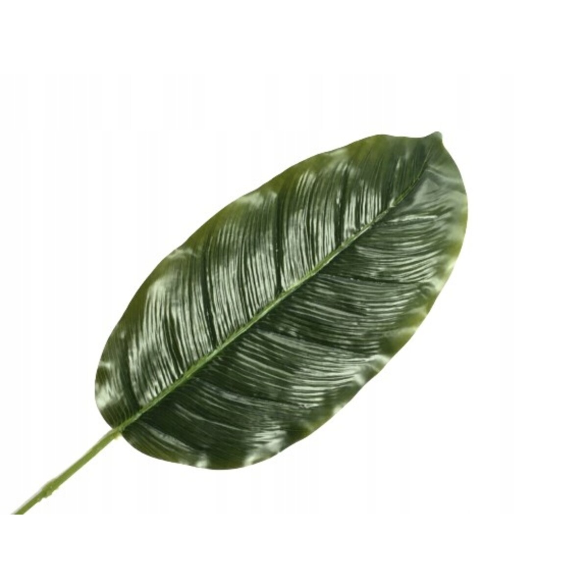 DŁUGI SZTUCZNY LIŚĆ ZIELONY na bukiet stroik 1x