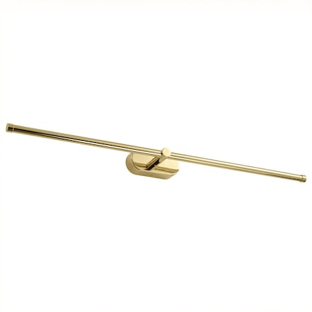 Kinkiet App1891-1W 80 Cm Led Złoty, Metal, Tworzywo Sztuczne