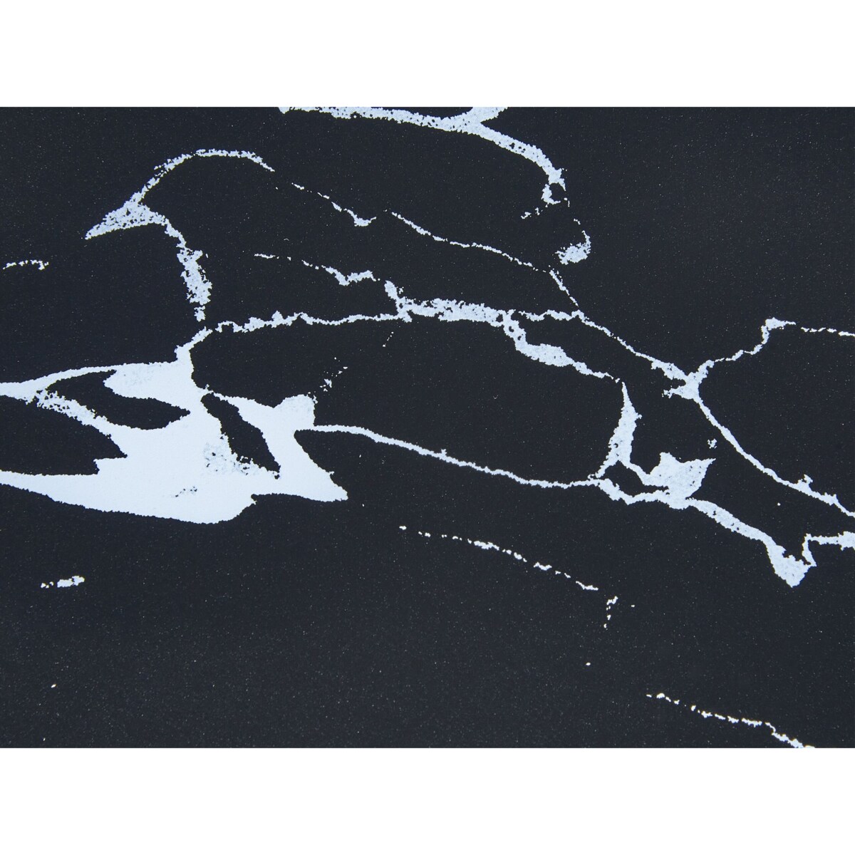 Stolik kawowy efekt marmuru czarny BERNIE