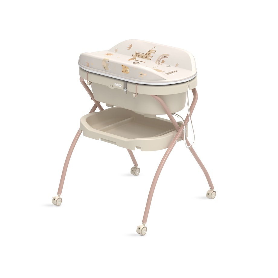 Neno Breza - wanienka ze stelażem i przewijakiem dla dzieci