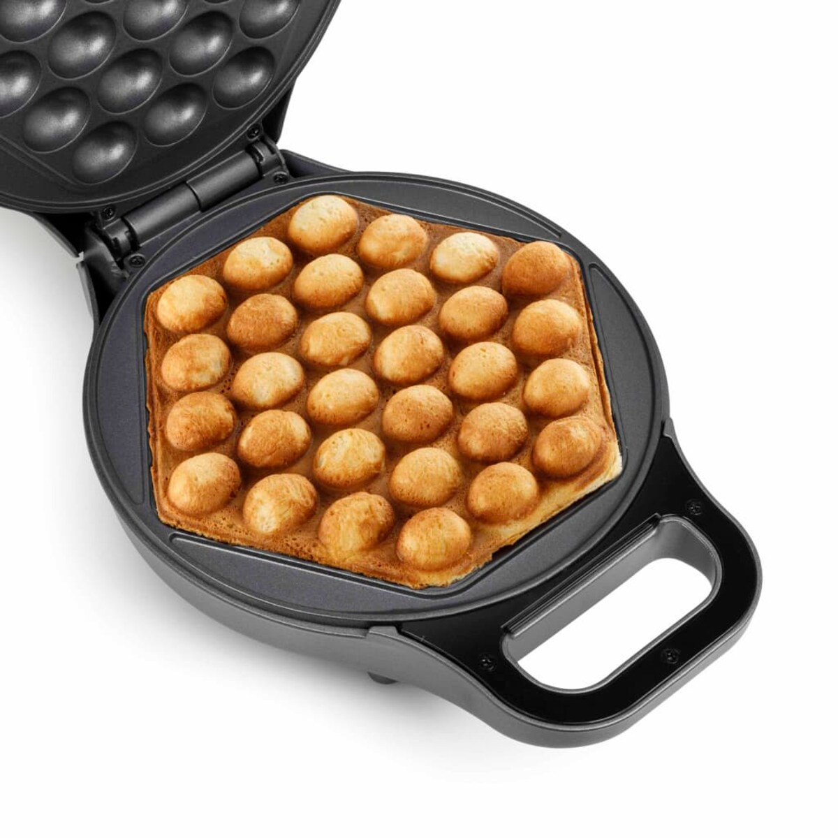 Princess Gofrownica do gofrów bąbelkowych, 700 W, czarna