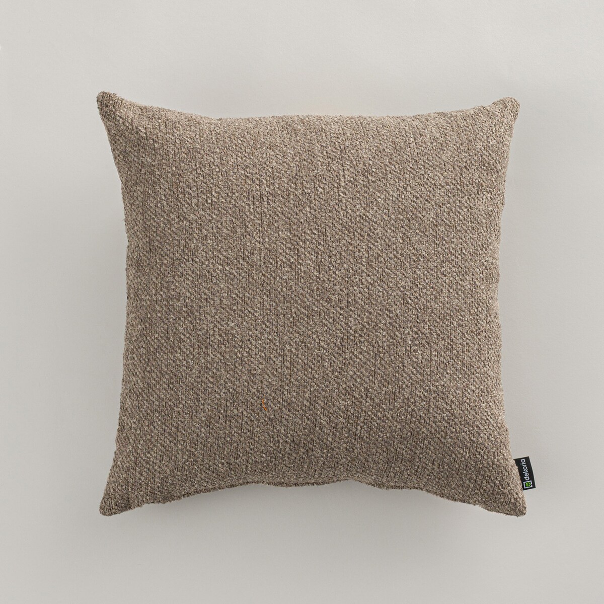 Poszewka Kinga na poduszkę 43x43 ciemnobeżowy melanż