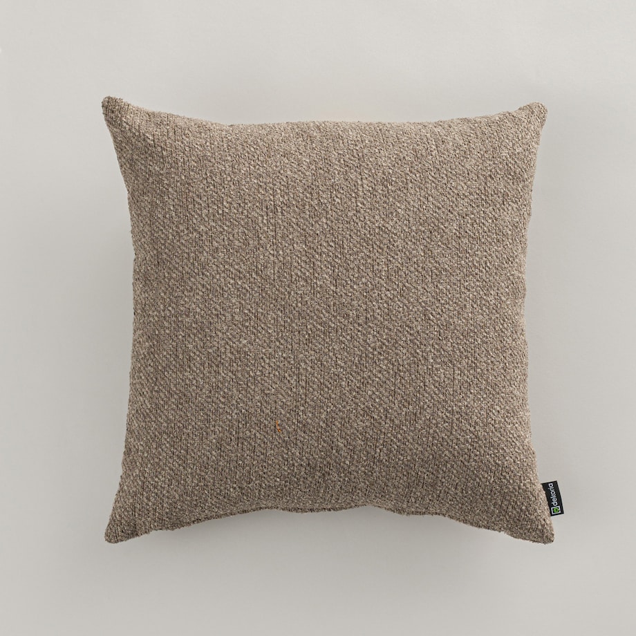 Poszewka Kinga na poduszkę 43x43 ciemnobeżowy melanż