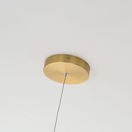 Złoty pierścień wiszący Midway LP-033/1P Light Prestige ring LED 3000K 35W