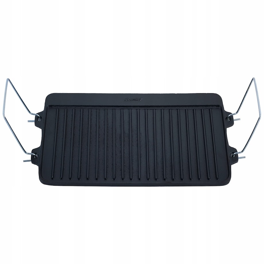 Płyta ŻELIWNA GRILL RUSZT 25x40 Patelnia Grillowa KAMILLE