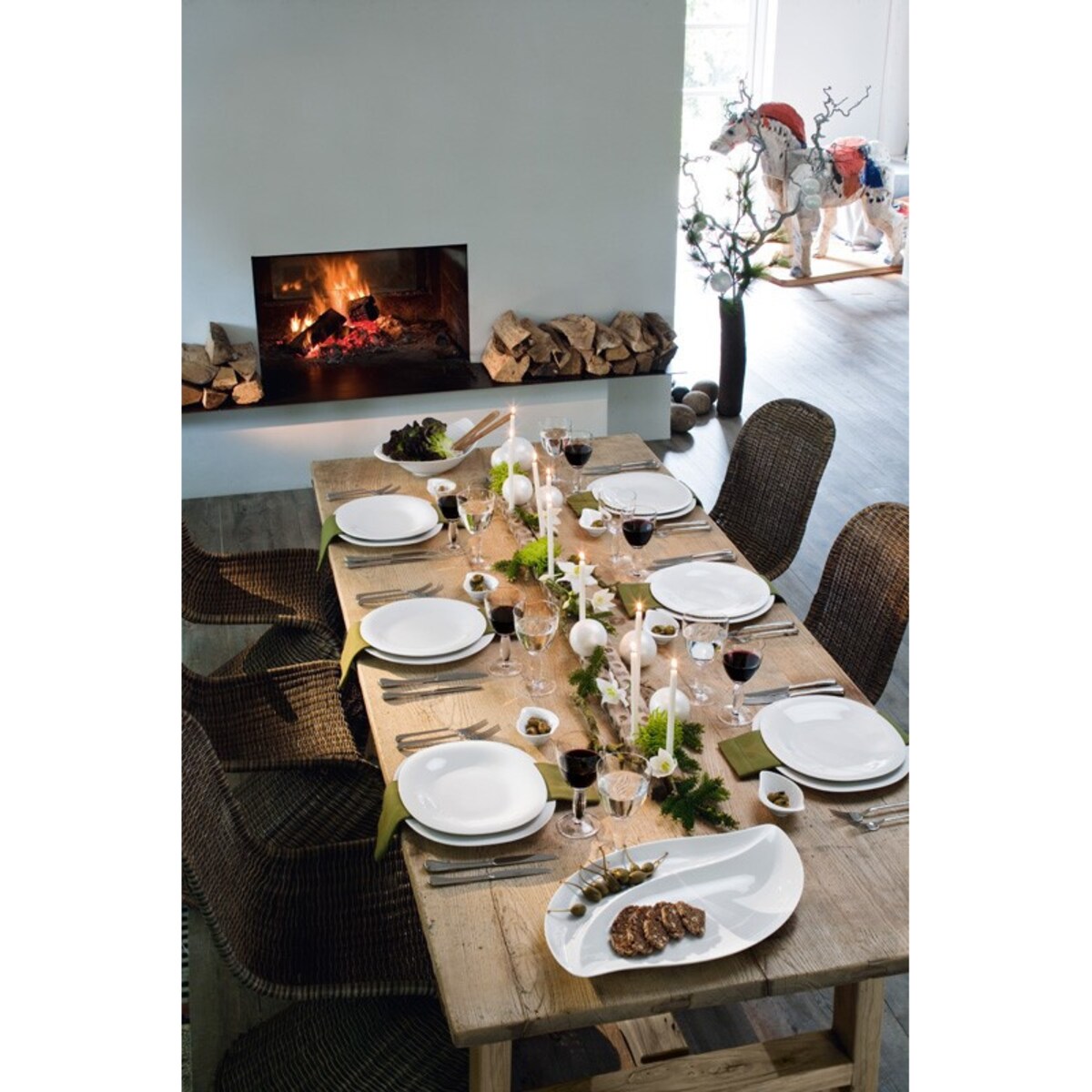 Talerz obiadowy New Cottage Basic, 27 cm, Villeroy & Boch