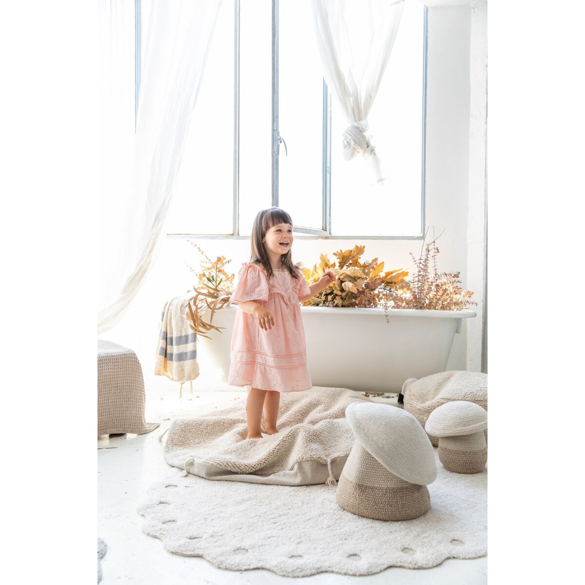 Dywan Bawełniany Picone Ivory 130x180 cm Lorena Canals