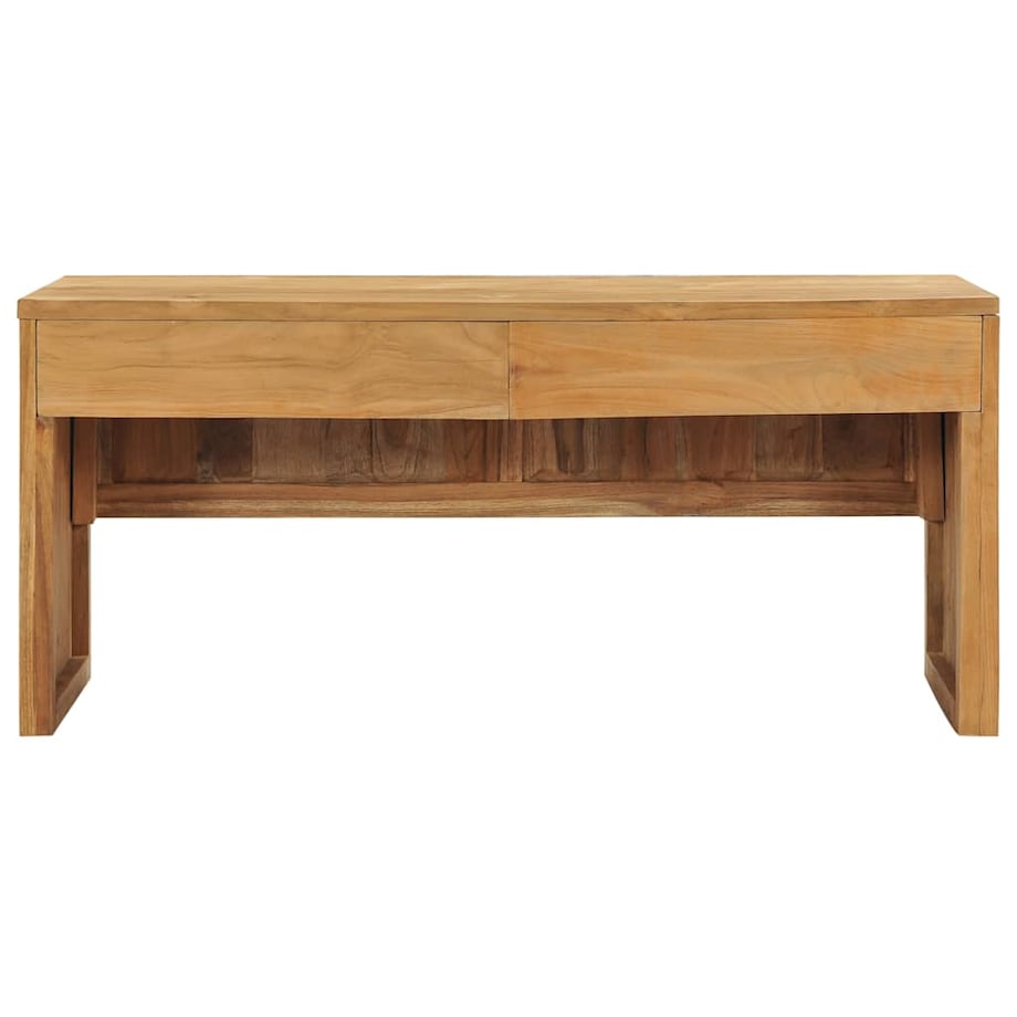 vidaXL Szafka pod TV, 100x35x45 cm, lite drewno tekowe