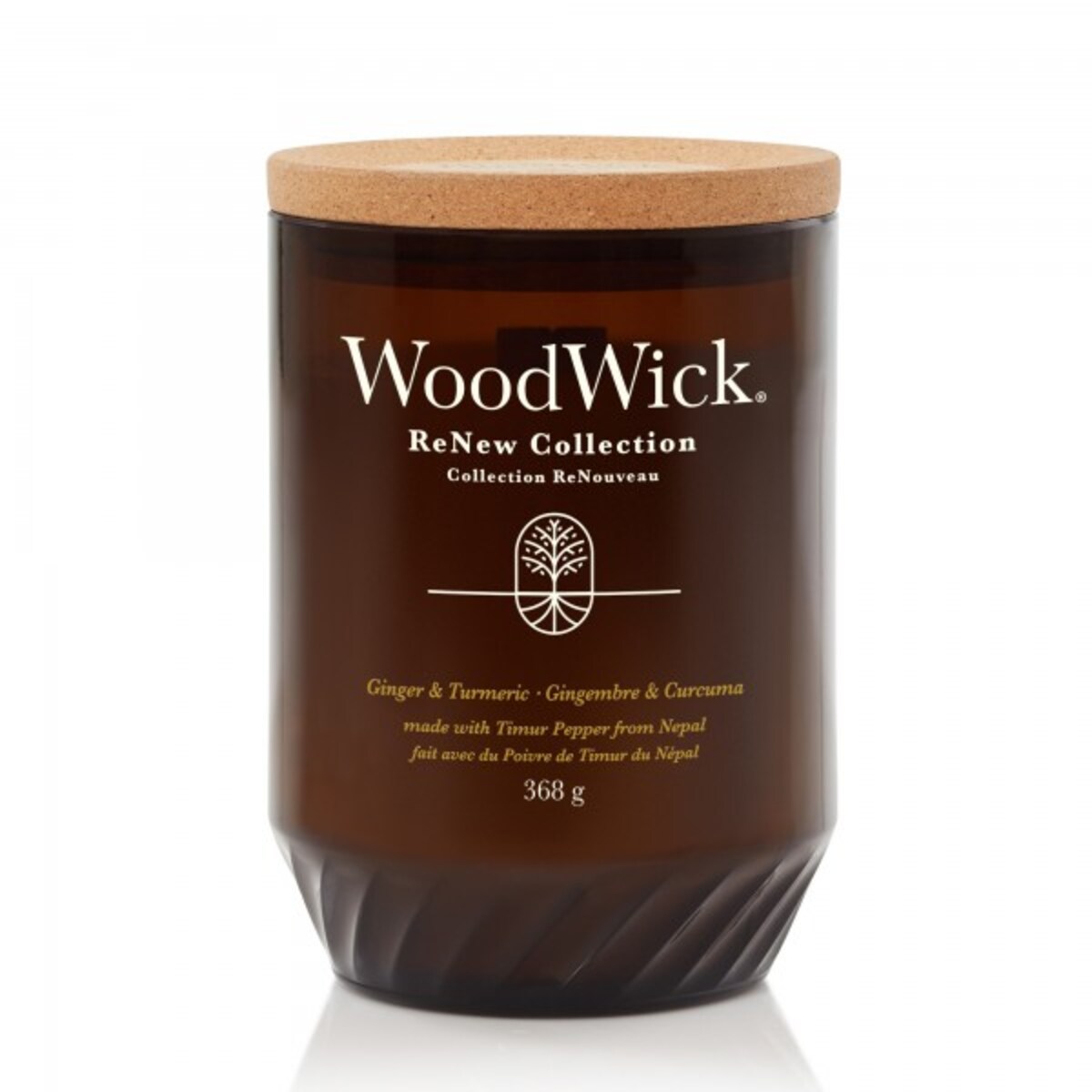 WoodWick świeca duża GINGER & TUMERIC