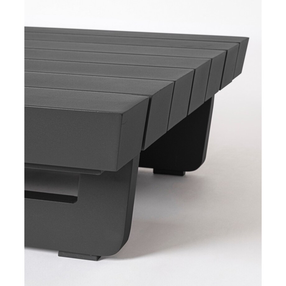 BIZZOTTO stolik ogrodowy INFINITY 73,5 ciemny szary