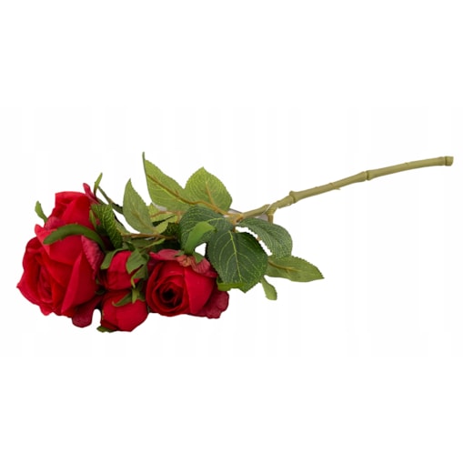 SZTUCZNE RÓŻE do wazonu czerwone wys. 39cm