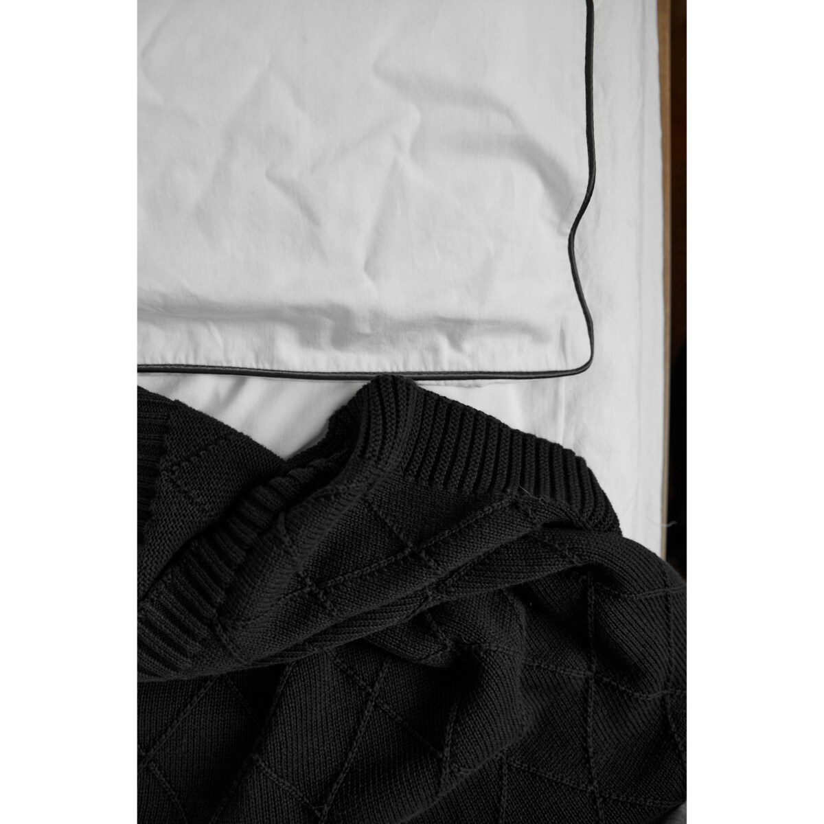 Pled romby grafitowy, 130 x 160 cm, La Manta