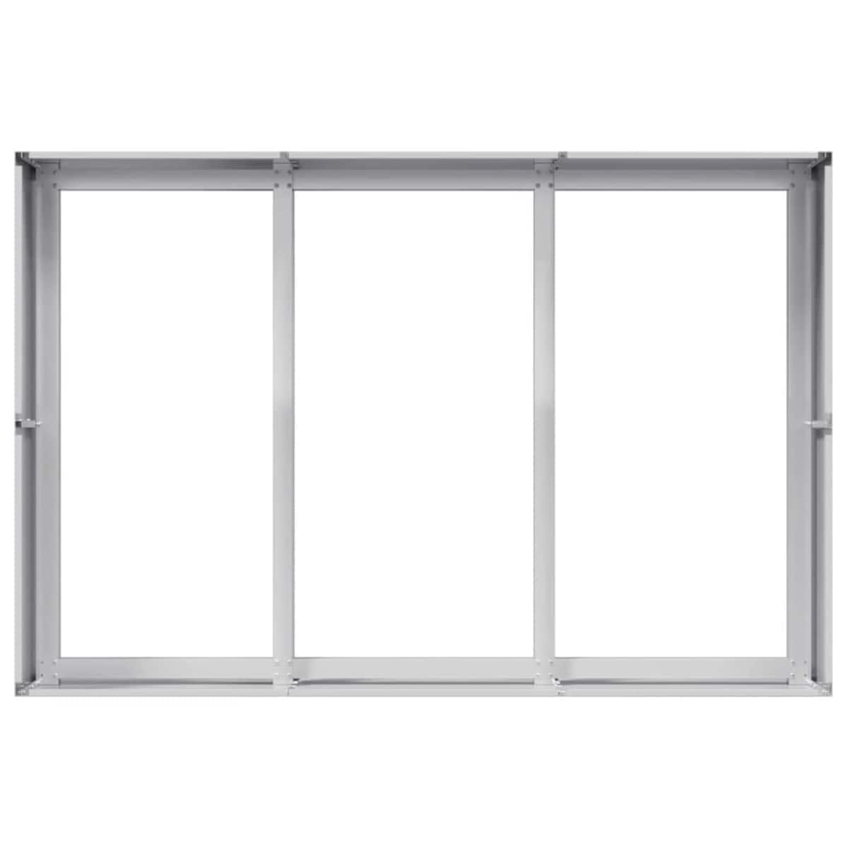 vidaXL Doniczka 120x80x40 cm Stal ocynkowana