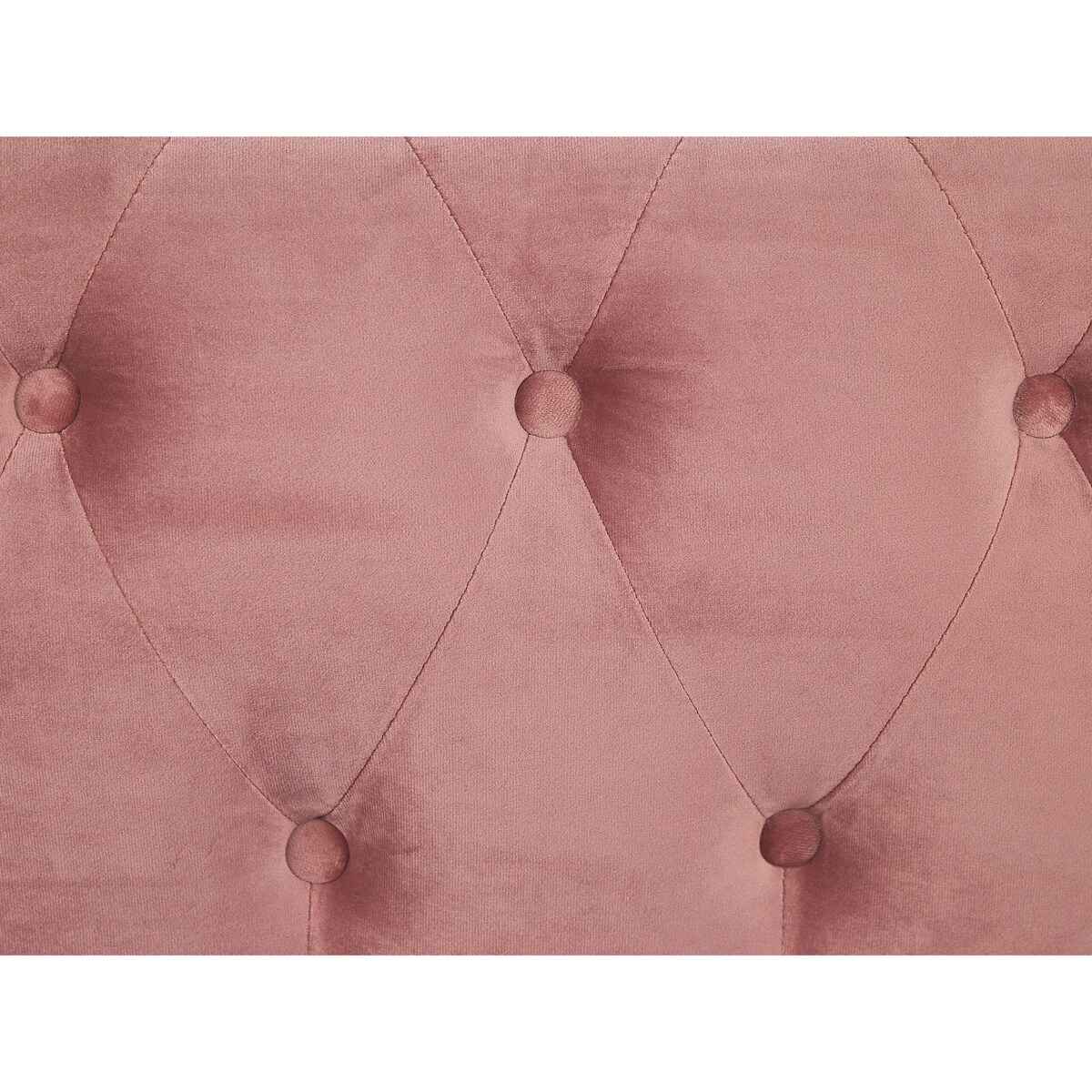 Fotel welurowy różowy CHESTERFIELD