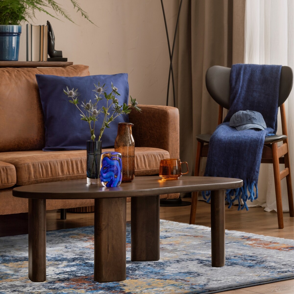 Dywan nowoczesny Studio 80x150 cm e-floor OEKO-TEX Przecierka wielokolorowy