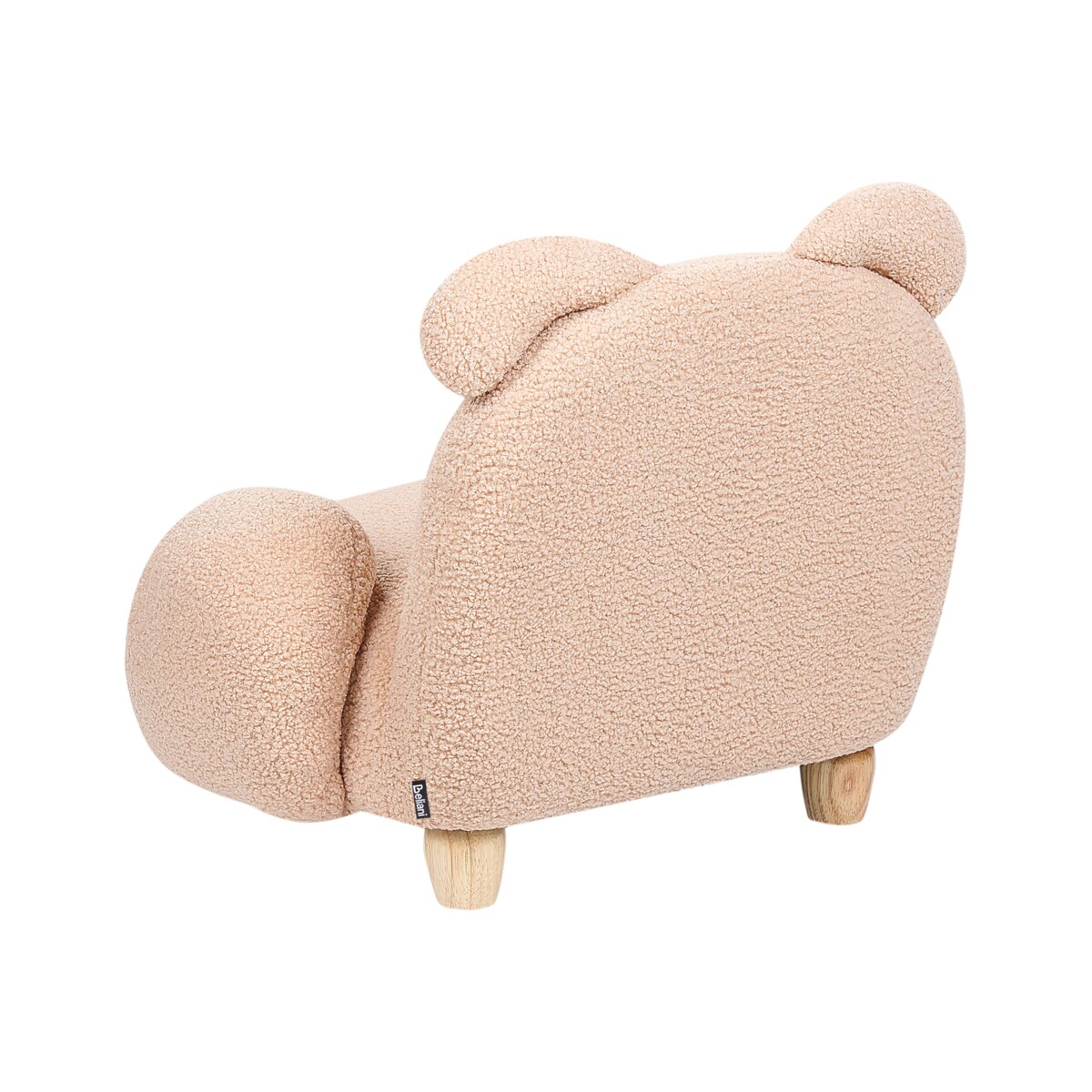 Fotel dziecięcy królik boucle beżowy KANNA