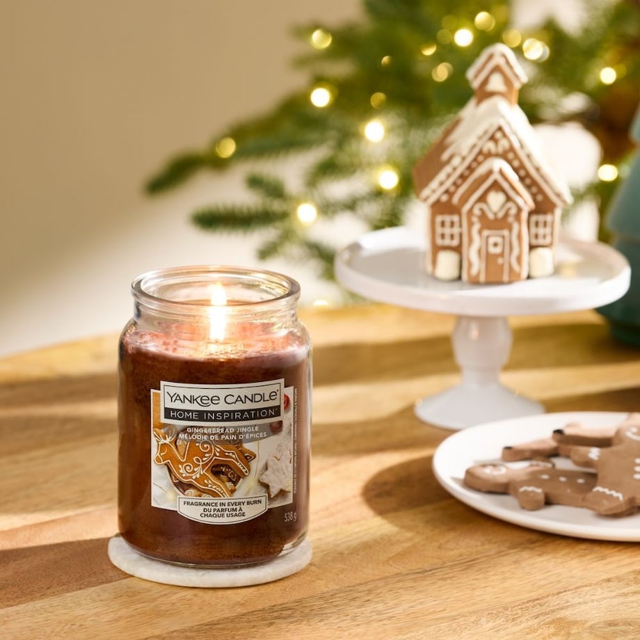 Home Inspiration świeca duża GINGERBREAD JINGLE