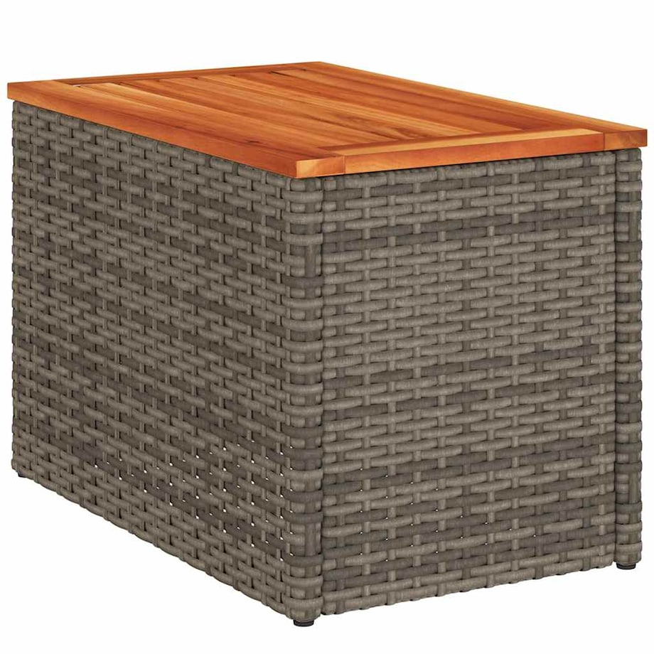 vidaXL Stoliki ogrodowe, 2 szt., szare, 55x34x37 cm