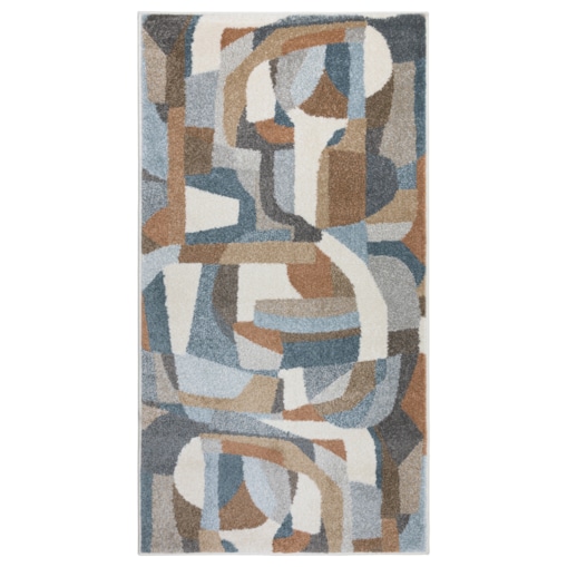 Dywan Lunera 80x150 cm Art Deco Wielokolorowy