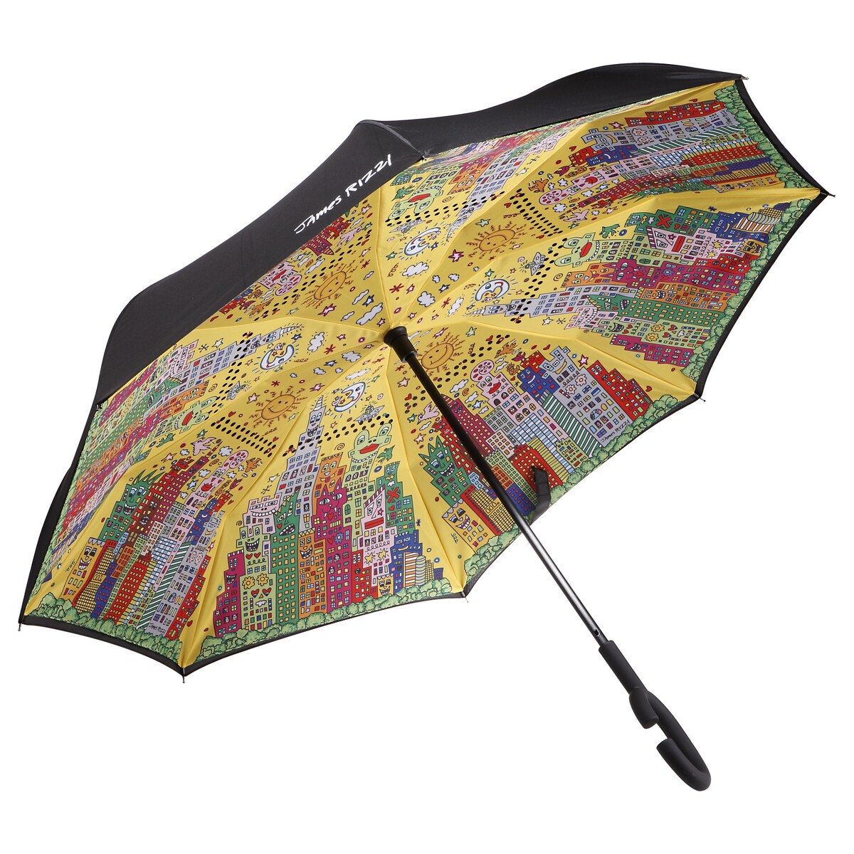 Parasol 108 cm James Rizzi - My New York City - Goebel