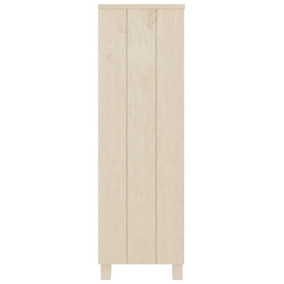 vidaXL Regał na książki HAMAR, miodowy brąz, 85x35x112 cm, lita sosna