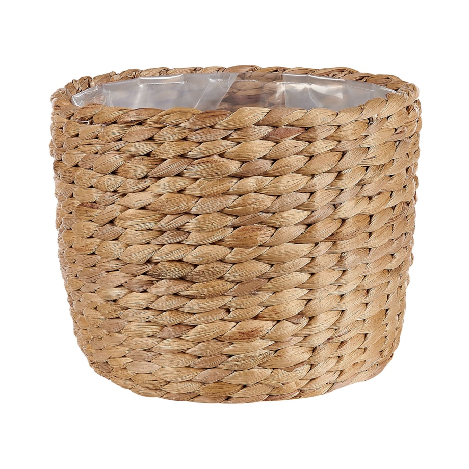 Zestaw 3 doniczek z hiacyntu wodnego naturalny RONQUIL