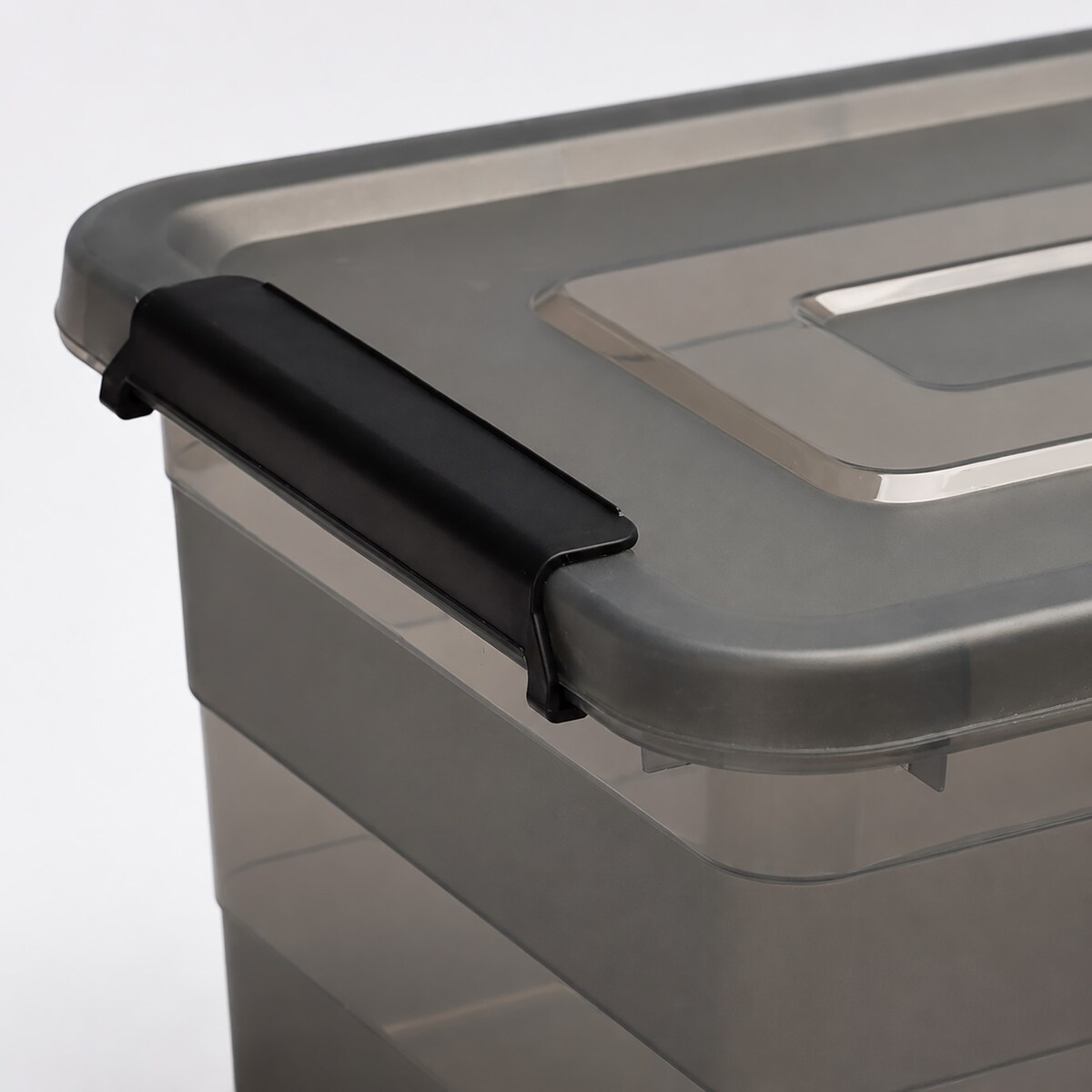 Pojemnik Plastikowy Pudełko 15 L Do Przechowywania Szare