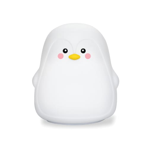 Innogio GIOpenguin silikonowa lampka nocna dotykowa dla dzieci LED 8 kolorów ładowana