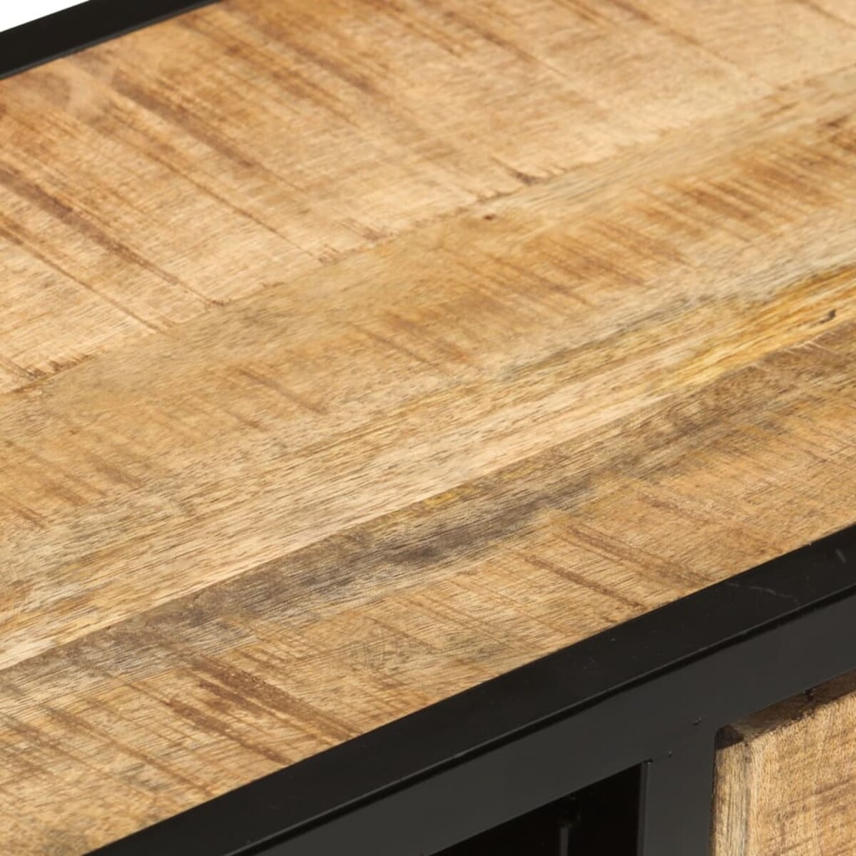 vidaXL Szafka pod TV, 90x30x48 cm, surowe drewno mango