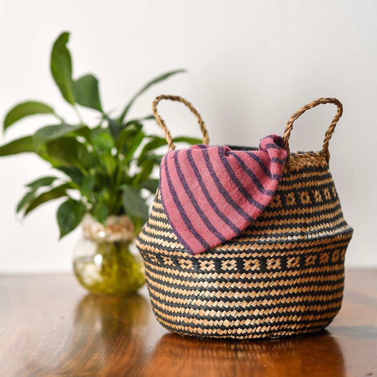 Kosz Naturalny Pleciony 322177